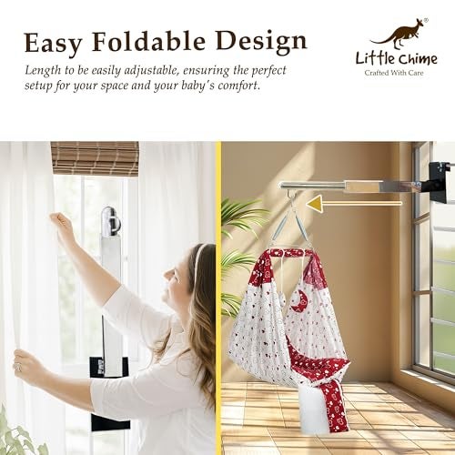 Little Chime Mounted Adjustable Baby Window Cradle Hanger - Image 3