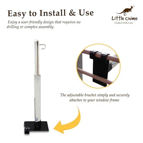 Little Chime Mounted Adjustable Baby Window Cradle Hanger - Image 4