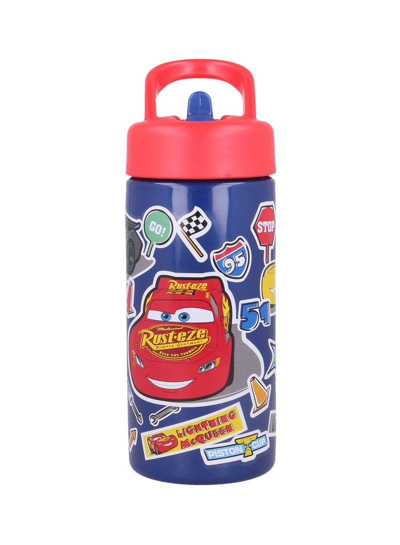 STOR PLAYGROUND SIPPER BOTTLE 410 ML CARS STICKERS - Image 2