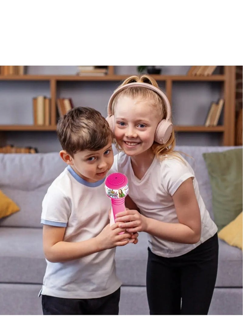 رالي ميكروفون أطفال قابل للتعديل مع إضاءة وموسيقى مع مشغل MP3 - Image 3
