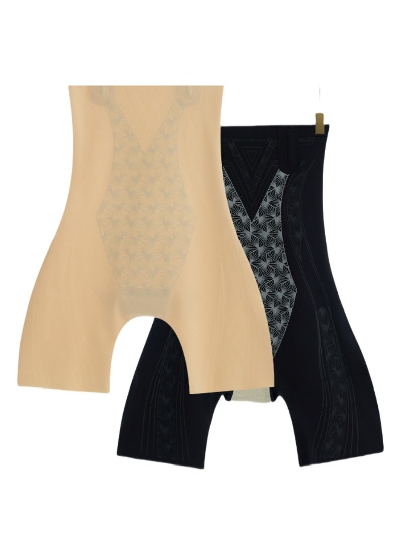 KUYING High Waisted Anti Glare Postpartum Waist Cinching And Hip Lifting Safety Pants For Body Shaping Set Of 2 - Image 1
