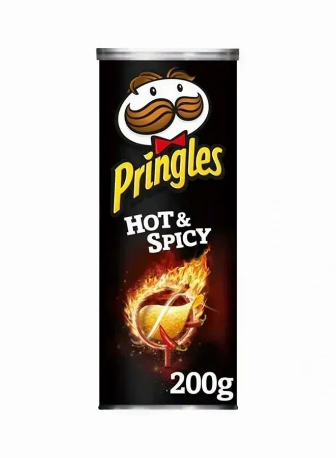 Pringles Hot & Spicy Chips, 200g