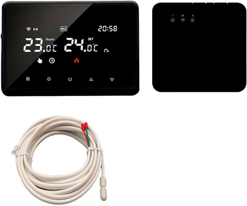 Smart Home Thermostat White Wireless RF Voice Control And APP Compatible - Image 1