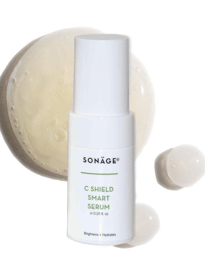 Sonage C Shield Smart Serum: Hyaluronic Acid & Vitamin C | Brightens, Shields from Blue Light, Fades Dark Spots (7.5 ml) - Image 1