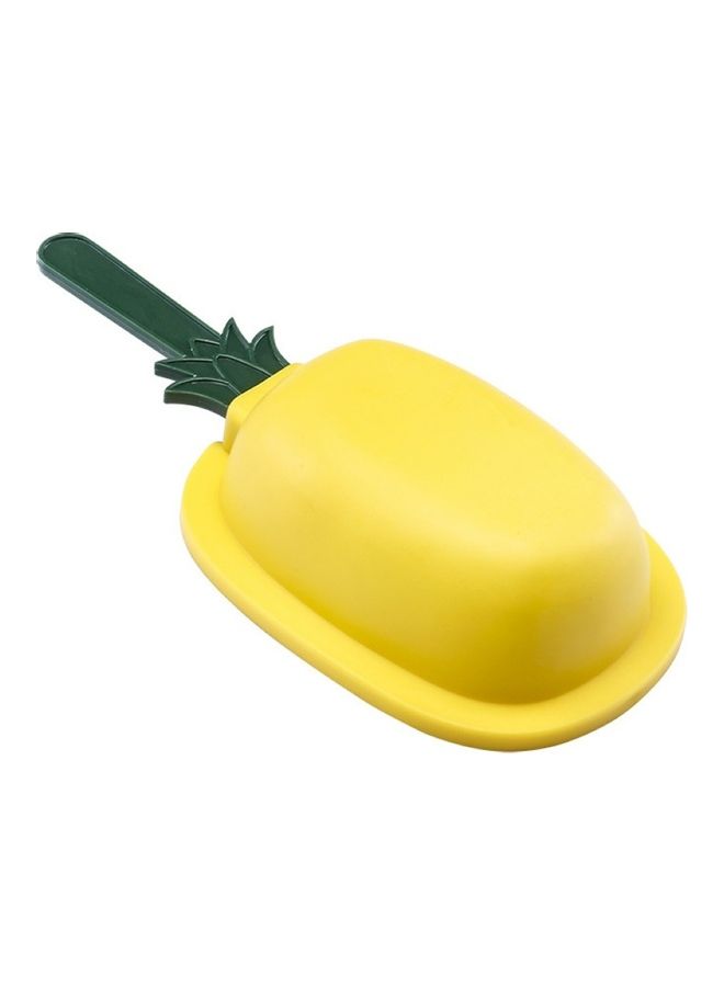 NIBEMINENT DIY Pop Mold Ice Lully Cream Maker With Lid Yellow/Green