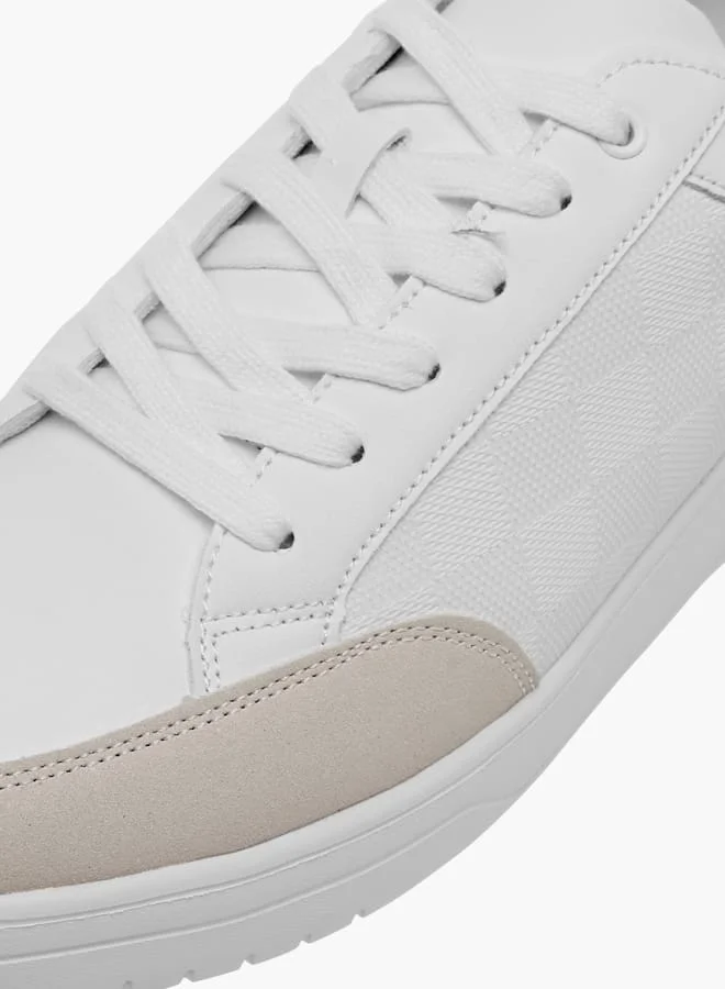 ال بي ال من شو اكسبرس Men Panelled Lace-Up Sneakers