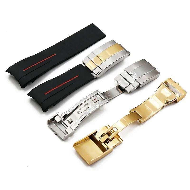 Bluejw 18mm 20mm 22mm Silicone Watch Strap – Quick Release Replaceable Band for Watches, Easy to Replace the Watch Strap - Image 2