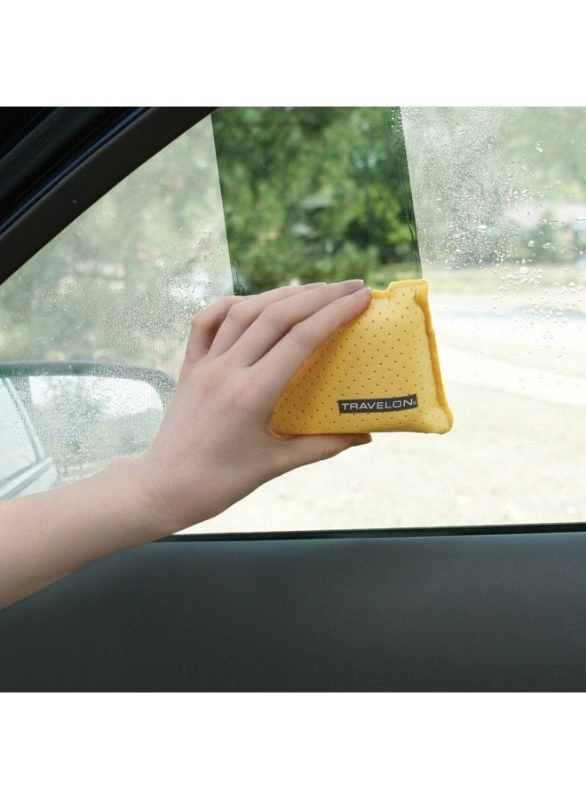 Travelon Windshield Cleaner and Defogger, Yellow, One Size, Travelon Windshield Cleaner and Defogger - Image 3