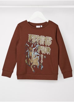 NAME IT Kids Femme Long Sleeve Sweatshirt  - Image 1
