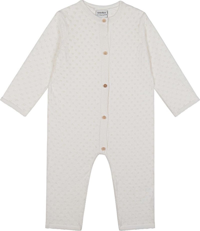 Antebies Jacquard Knitwear Jumpsuit without Booties 