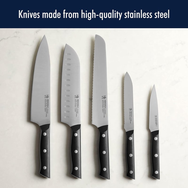 HENCKELS Dynamic Razor-Sharp 5-inch Utility Knife, Tomato Knife, German Engineered Informed by 100+ Years of Mastery - Image 5