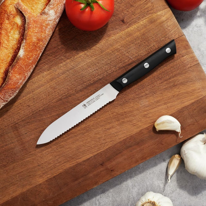 HENCKELS Dynamic Razor-Sharp 5-inch Utility Knife, Tomato Knife, German Engineered Informed by 100+ Years of Mastery - Image 2