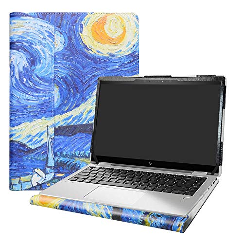 Alapmk Protective Case for HP ZBook Firefly 14 G7/ ZBook Firefly 14 G8/ ProBook 440 G8 G9 G10/ProBook 445 G8 G9 G10/ ProBook 640 G8 G9/ Elite mt645 G7/ 14-emXXXX 14-em0047nr 14",Starry Night - Image 1
