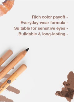 Color Chemistry Color Chemistry Dune Kajal - 1.14 g, Enriched With Plant Based Ingredients, Comfortable Matte Finish, For Intense Pigment, Sensitive Eye Friendly And Long Lasting  - Image 4