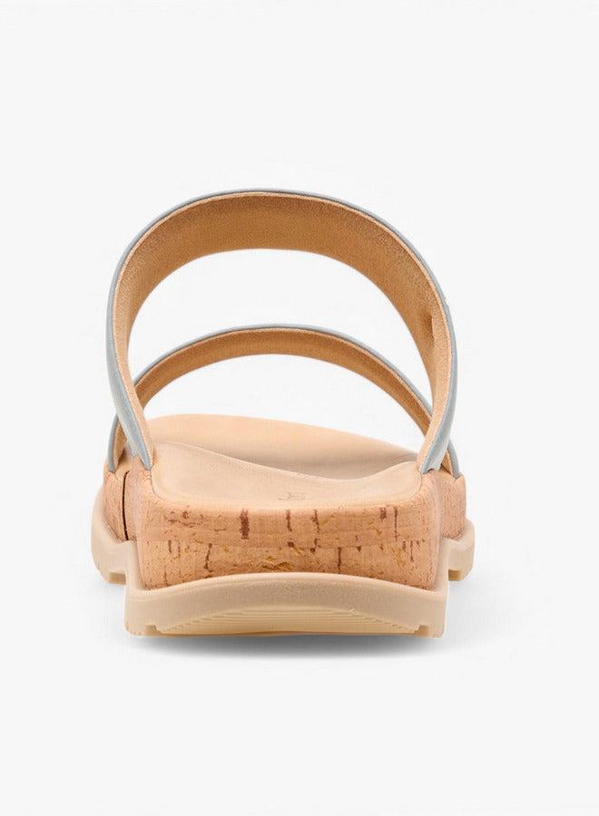 Le Confort Solid Slip-On Sandals - Image 5