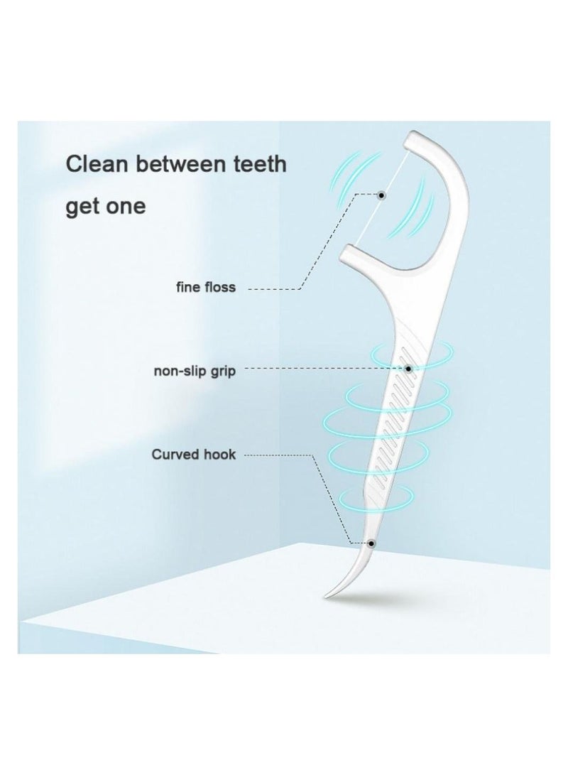 general 100 Piece Micro Mint Dental Flosser Set With Automatic Dental Floss Box - Image 4