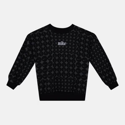 Nike Kids' Essentials Allover Print Sweatshirt