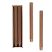 Creative Co-op Creative CoOp Hobnail Taper Candles in Box Cappuccino Set of 2 - Image 2