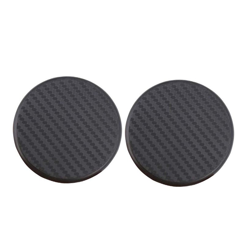 idain 2 Pcs 25 inch Diameter Car Interior Accessories Anti Slip Cup Mat Cup Holder Insert CoasterRound - Image 3