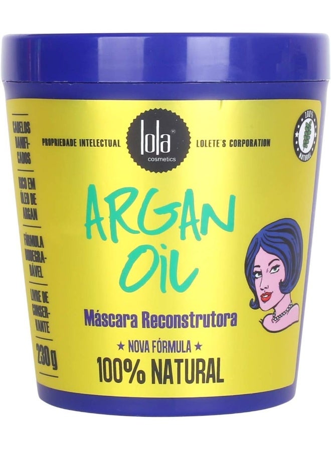 Lola from Rio قناع إصلاح زيت الأركان المكثف للشعر التالف - يستعيد الرطوبة، يقوي الخصلات ويضيف لمعاناً رائعاً (450 جرام) - Image 1