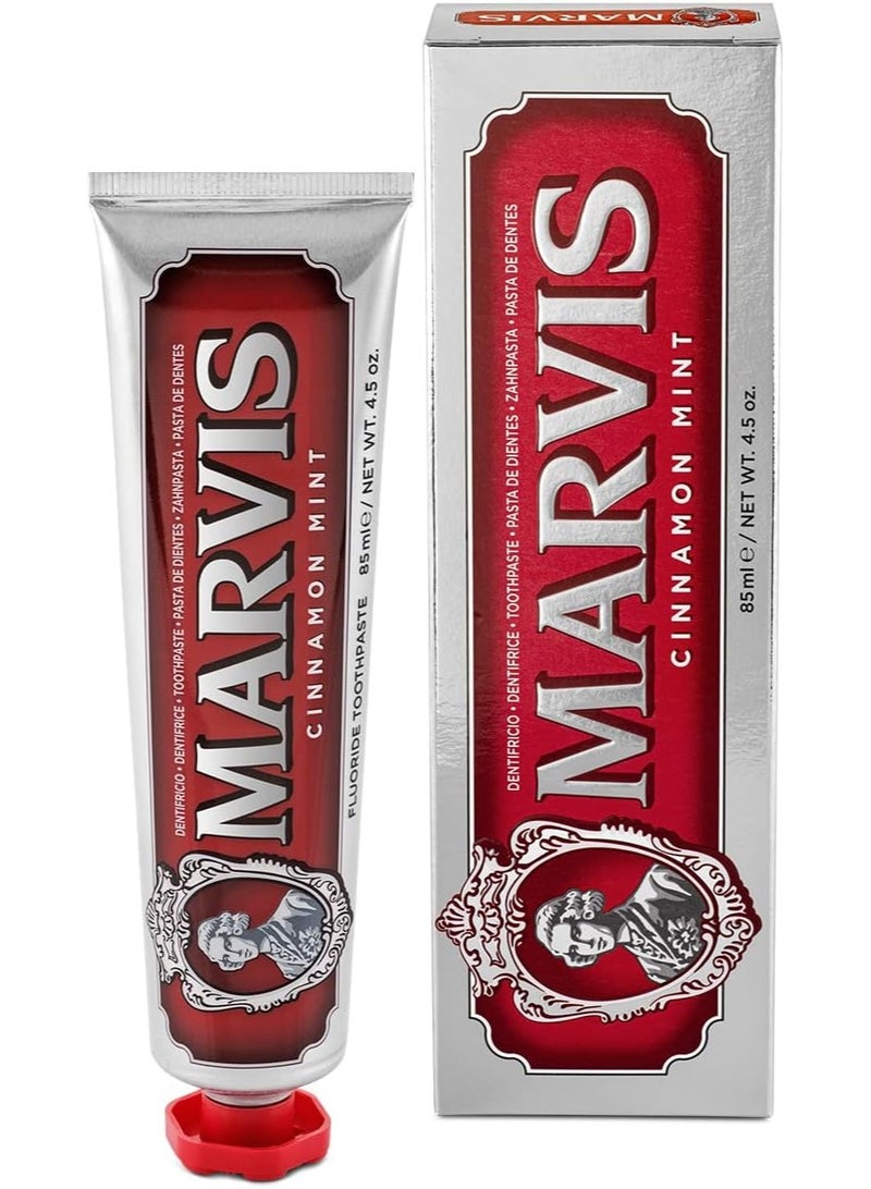 Marvis Cinnamon Mint Toothpaste 85ml - Image 1
