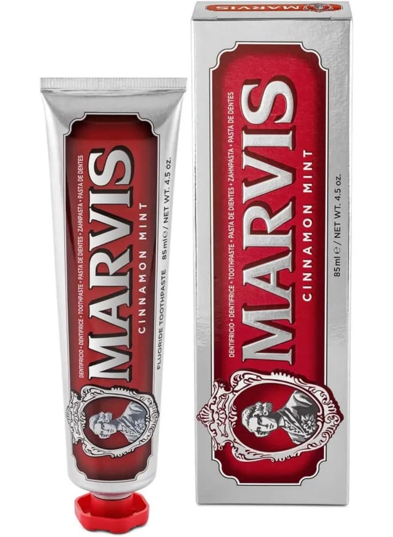 Marvis Cinnamon Mint Toothpaste 85ml - Image 4