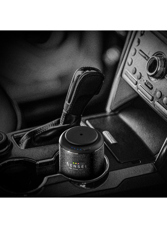 SENSEI Car Aroma Diffuser with Free Aroma Oil Included, Rechargeable or USB Car Air Freshener with Long Lasting Fragrance | AROMA 24/7 Sensei - Image 3