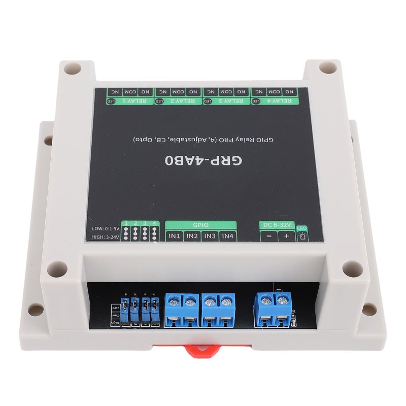 diustou GPIO Relay Module: 1 Channel Opto-Isolated - Robust Industrial Control, Enhanced Safety Features, DIN Rail Mount for Industrial Automation, Smart Home, Security Camera Systems - Image 5