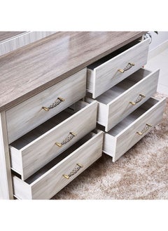 Home Box خزانة ملابس آنجيليك 6 أدراج بدون مرآة 120x75x45 سم  - Image 3