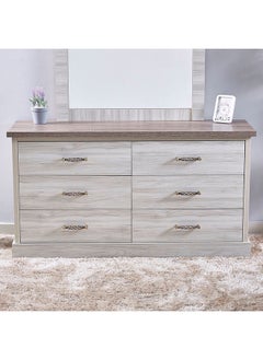 Home Box خزانة ملابس آنجيليك 6 أدراج بدون مرآة 120x75x45 سم  - Image 2