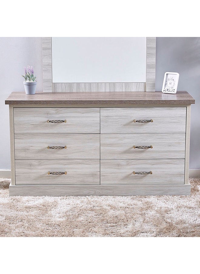 Home Box Angelic 6-Drawer Master Dresser Without Mirror 120x75x45cm  - Image 2