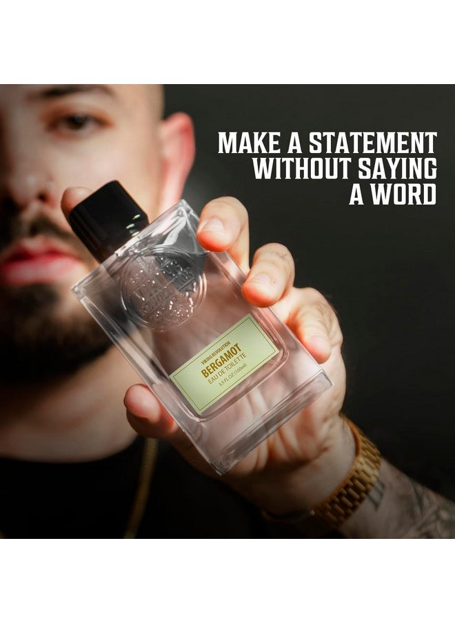 Viking Revolution - Viking Revolution Bergamot Cologne for Men - Vibrant Mens Cologne Spray Eau de Toilette - Citrus Perfume for Men with Notes of Pink Pepper, Laudan, Jasmine and Patchouli - Gifts for Men 3.5 Fl Oz - Image 1