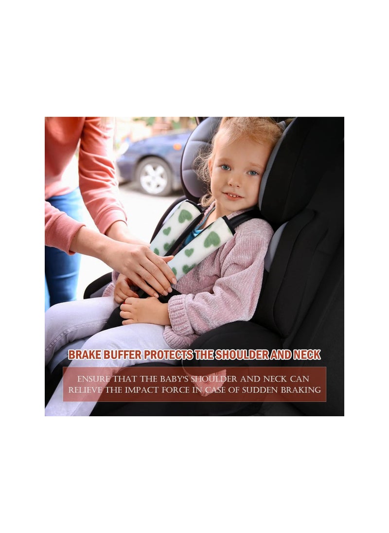 Generic 1pcs Seat Belt Pads Soft  Car Seat Belt Shoulder Strap Covers Cute Seatbelt Neck Protector Cushion More Comfort Driving Compatible with All Cars  - Image 2