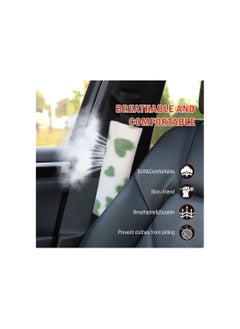 Generic 1pcs Seat Belt Pads Soft  Car Seat Belt Shoulder Strap Covers Cute Seatbelt Neck Protector Cushion More Comfort Driving Compatible with All Cars  - Image 3