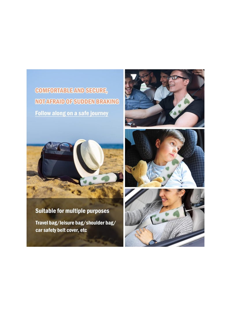 Generic 1pcs Seat Belt Pads Soft  Car Seat Belt Shoulder Strap Covers Cute Seatbelt Neck Protector Cushion More Comfort Driving Compatible with All Cars  - Image 4