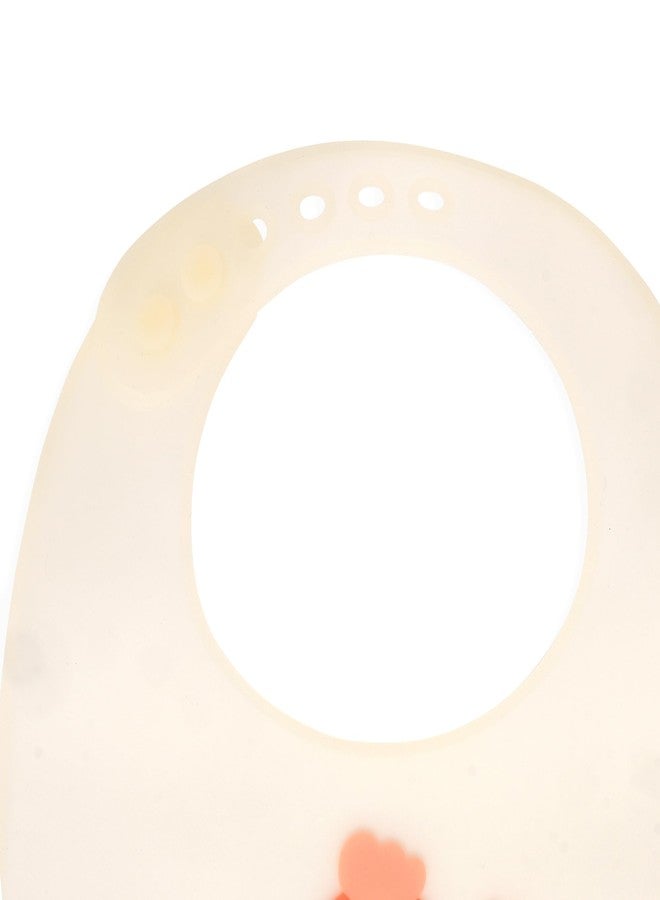 Joy Buzz Silicone Bib for Baby Food Feeding BPA Free, Baby Apron Adjustable Straps with Food Pocket, Mess Free, Waterproof, Washable & Reusable Ideal for Babies 6 to 36 Months (Chick) - Image 2