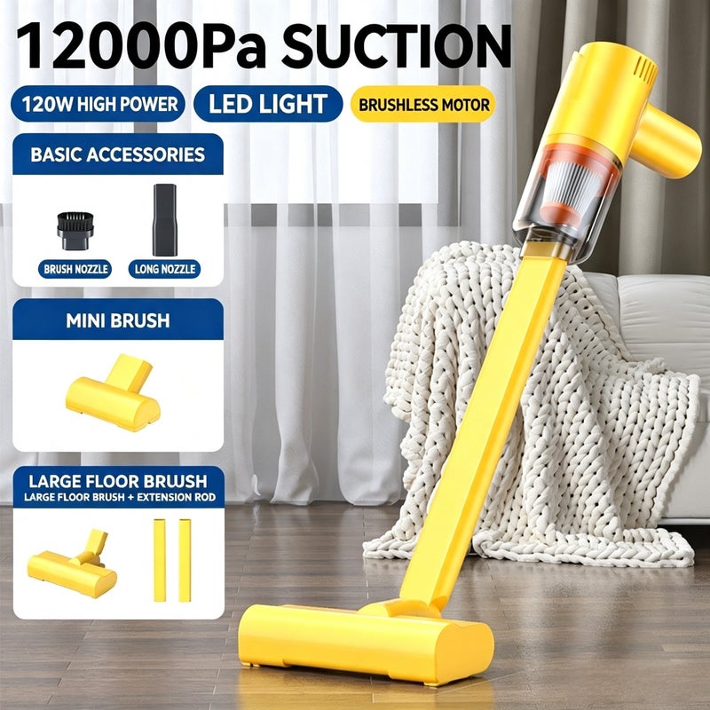 Handheld Car Vacuum Cleaner Brushless Motor - Image 1