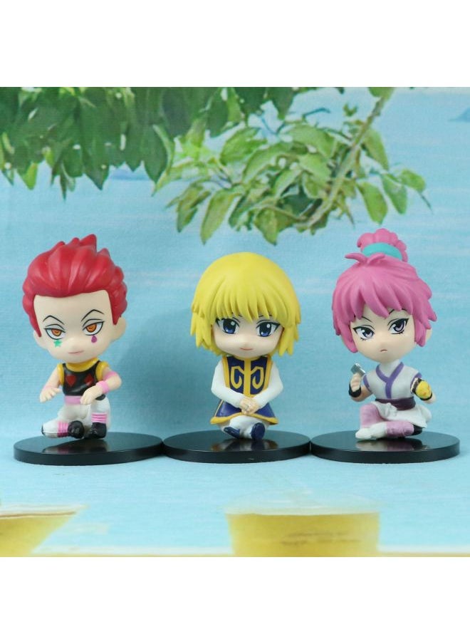Full-time Hunter Hand-held 6 Little Jay Chi Cool Pull Pika Yi Ear Mystery SISO Twisted Egg Blind Box Doll Ornaments-Color:Full-time Hunter 6-piece Set  - Image 4