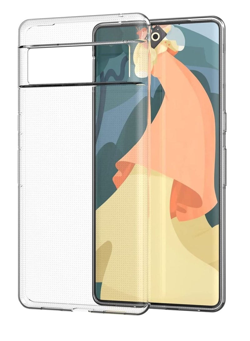 Google Pixel 7 Crystal Clear Case Soft TPU Slim Shockproof Back Cover 6.3 inch - Image 4