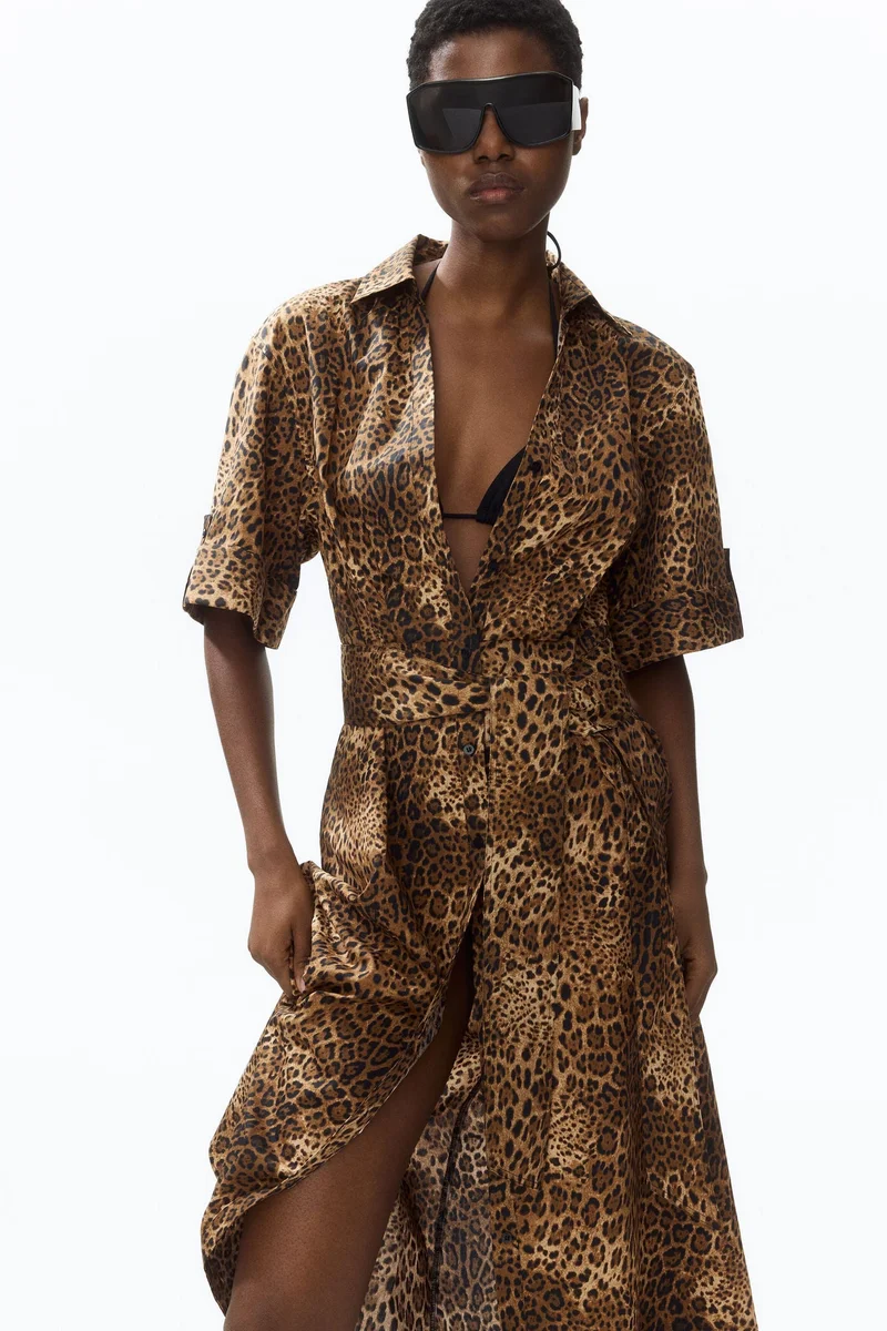 H&M Tie-belt dress