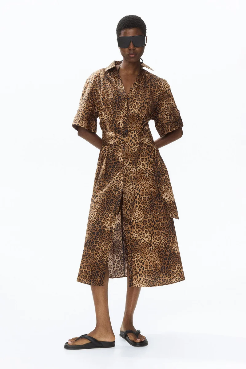 H&M Tie-belt dress