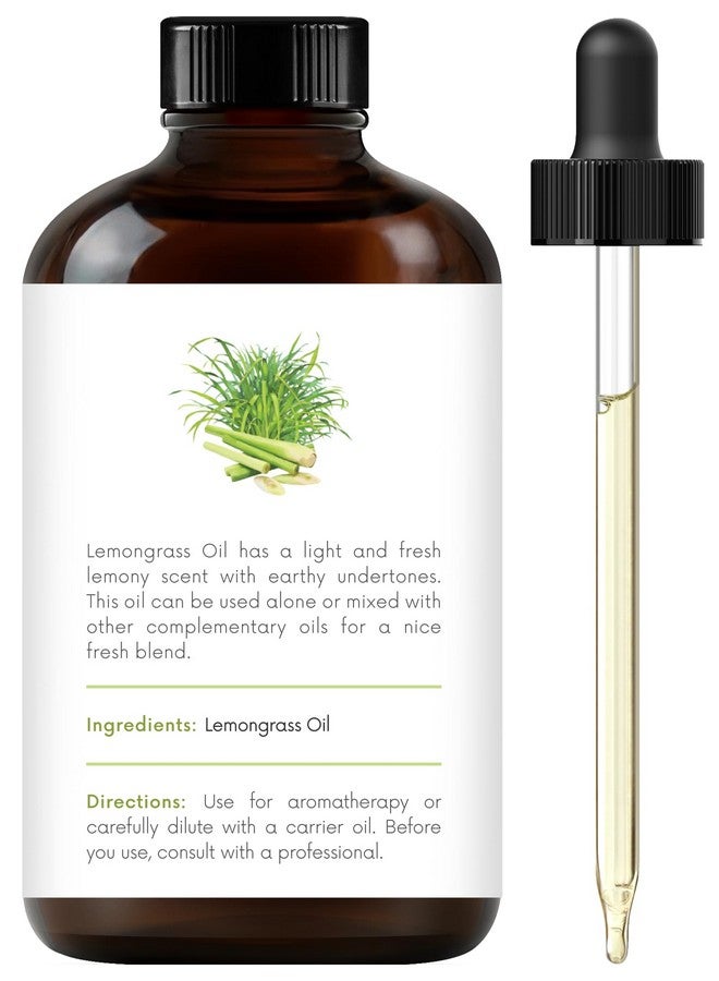 Handcraft Blends Lemongrass Essential Oil - Huge 4 Fl Oz - 100% Pure and Natural - Premium Grade Essential Oil for Diffuser and Aromatherapy - Image 2