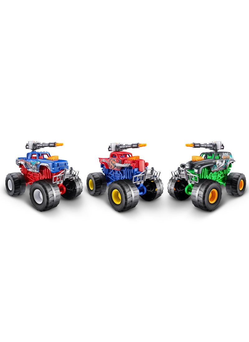 METAL MACHINES - METAL MACHINES-MONSTER WHEELS-SERIES 1,Bulk,6pcs,No Inner,STD Color Assortment - Image 1