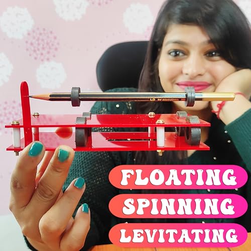 Kit4Curious NASA Tech Acrylic Levitating Making Educational Floating Pencil Toy Kit (Multicolour) - Image 4