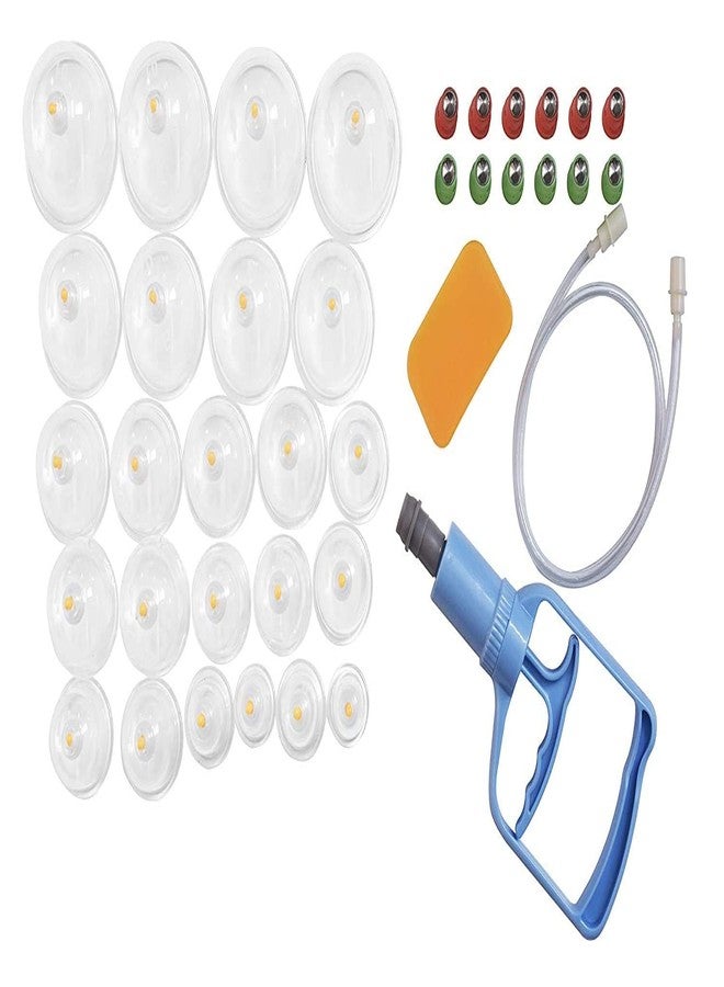 اسي مجموعة أكواب شفط ACi للعلاج بالمغناطيس في الطب الصيني، مجموعة تدليك بالوخز بالإبر مكونة من 24 قطعة - Image 5