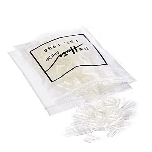 The Hair Shop Hair Extensions Shrinky Clear Tubes by The Hair Shop  Keratin Glue Lined Plastic for ITip  Strong Clear Tube Bond for 100 Remy Human Hair Extensions 4mm Diameter 250 PCS
