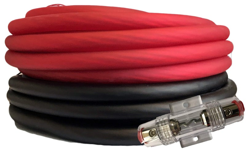 SoundBox KIT425RB 4 Gauge Amplifier Wire PowerGround Amp Cable 50 Ft