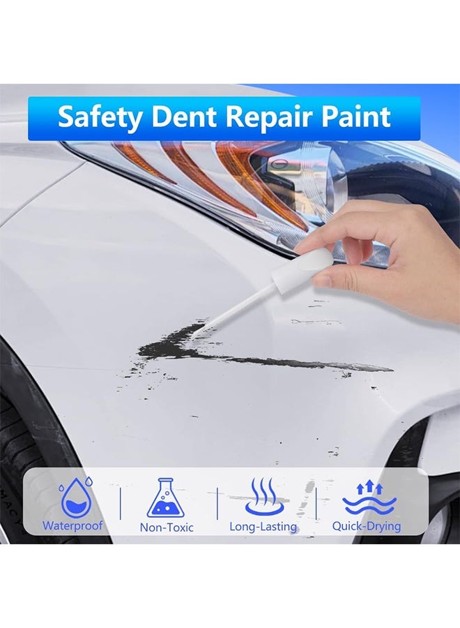 2 PCS Car Scratch Remover Car Paint Scratch Repair Car Scratch Remover Pen Car Accessories Car Pro Mending Car Remover Scratch Repair Paint Pen  Automotive Touch Up Paint (White) - Image 3