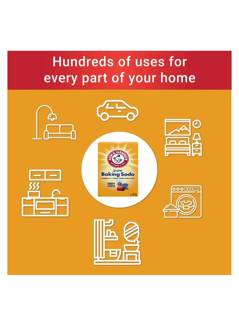آرم آند هامر صودا الخبز النقي بيكربونات الصوديوم متعدد الإستخدامات - 1.81 كجم - Image 3