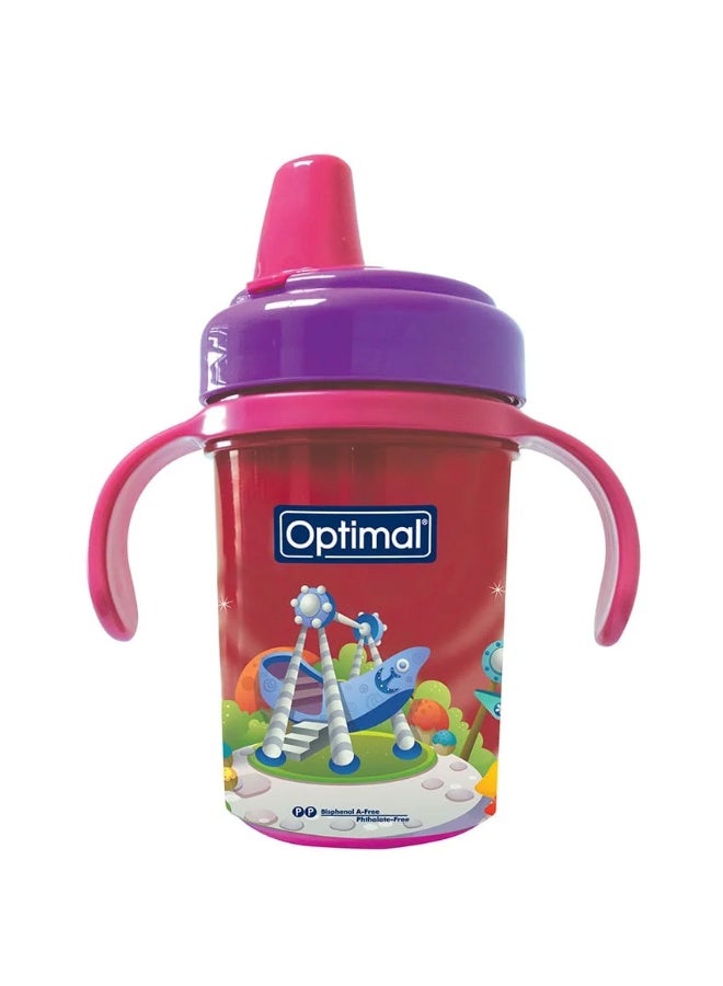 Optimal Silicone Spout Cup With Handle - Assorted - Image 2
